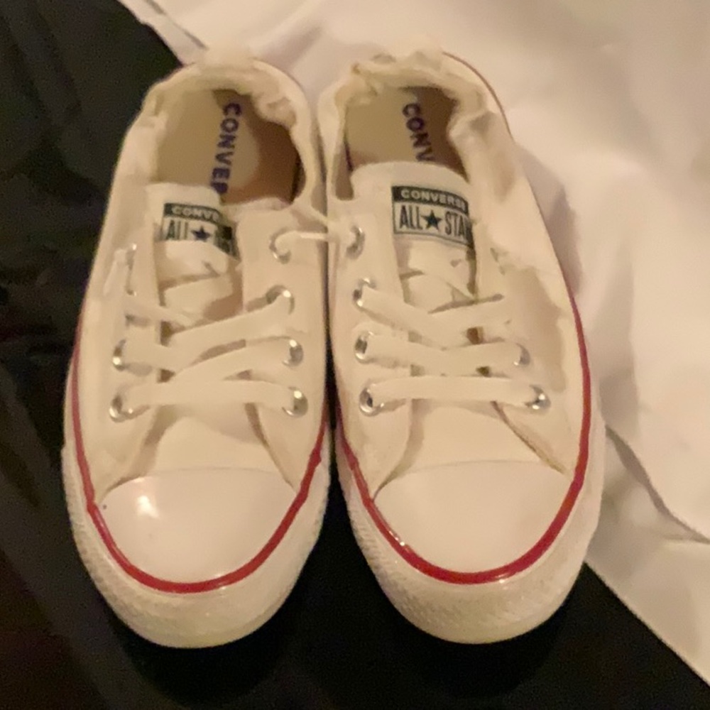 White Chuck Taylor All Star Shoreline Slip, size 9